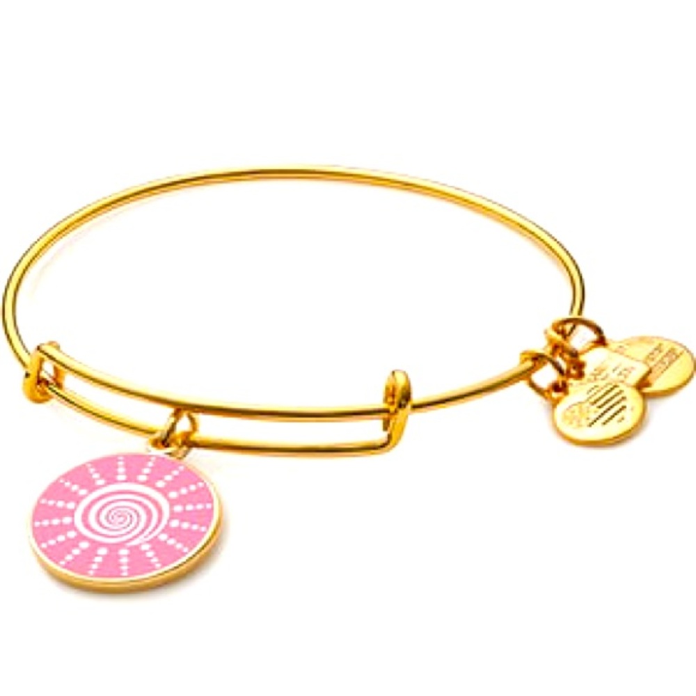Alex and Ani | Spiral Sun Bangle | gold
